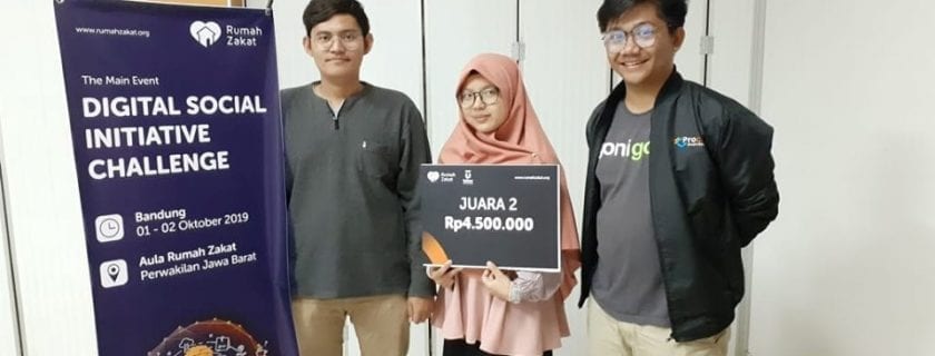 Goni Goni Juara 2 pada Digital Social Initiative Challenge (DSIC)